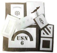 US Helmet Stencil - WWII USA