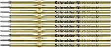 Schneider Ricarica Penna a Sfera Argento 75 Medium - Confezione 10