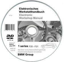 Bmw Serie 1 F20 - F21 (2011-2018)  manuale officina  su cd
