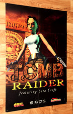 Tomb Raider con Lara Croft / Star Trek Starfleet Academy poster vintage