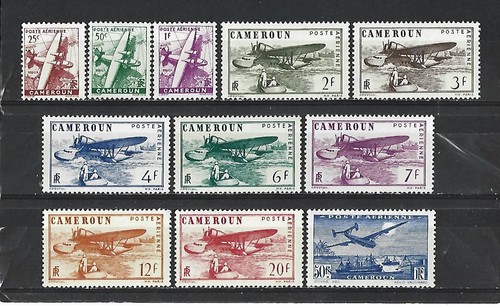 Camerun francese 1941 - francese, serie