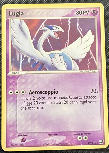 Pokémon lugia 115 ex - ,