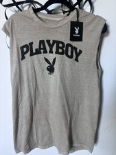 T-shirt Playboy senza maniche