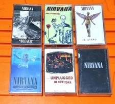 Nirvana cassette tapes - nirvana,