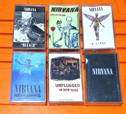 Nirvana cassette tapes - nirvana,