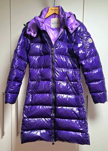 Piumino moncler viola - piumino,