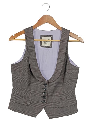 Esprit gilet donna grigio - gilet,