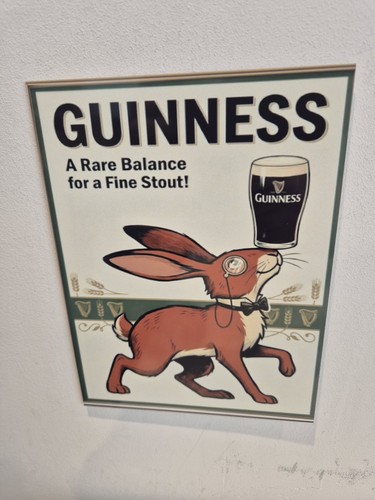 Guinness insegna vintage - insegna,