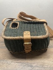 Cesto Pesce Classico Vintage,Vimini Pescatore Trappole Gabbia Basso Trota Perco!