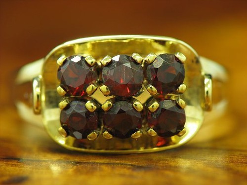 8kt 333 oro giallo anello - oro, con