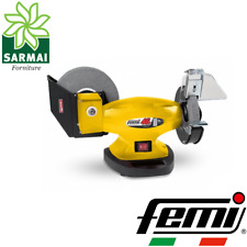 FEMI BG 46N levigatrice mola affilatrice da banco combinata ad acqua doppia 400W