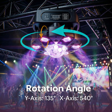 2PCS 6 Braccia Luce di scena