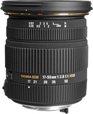 Sigma 17-50 mm f2.8 EX DC HSM