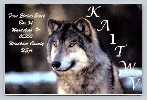 Radioamatore qsl ka1twv - radioamatore,