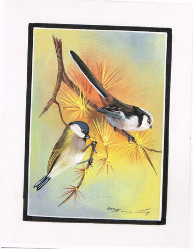 Fatto mano miniatura dipinto - fatto, a