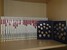 I MITICI DISNEY - Serie completa 1-30 - Ottime condizioni - COMPLETO DI MONETE