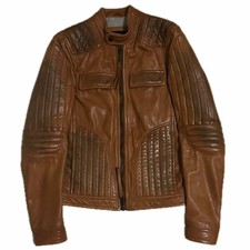Giacca pelle motociclista
