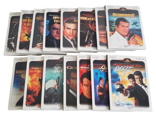 Lot dvd james bond 007 - 15,
