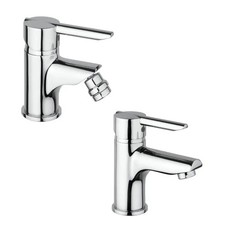 Set rubinetti per lavabo e