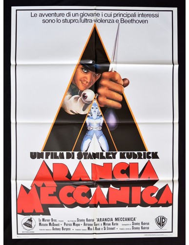 Manifesto arancia meccanica - manifesto,