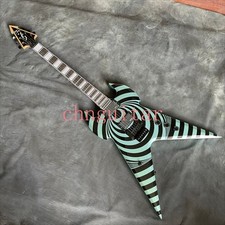 Zakk Wylde Audio Bullseye Blue Tastiera Palissandro Chitarra Elettrica 2EMG Pickups