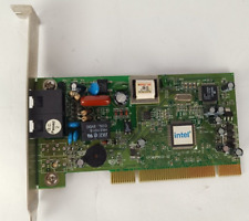 Scheda modem fax interna usata 56k V.92 Trust PCI 32bit Intel RJ11