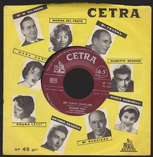 CLAUDIO VILLA DISCO 45 GIRI