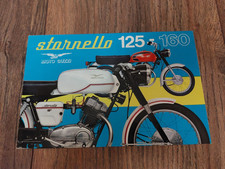 Brochure originale Moto Guzzi stornello da 125 cc a 160 cc d'epoca
