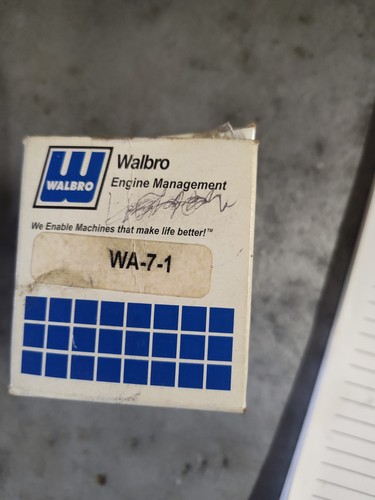 Carburatore walbro 1 - carburatore, wa-7-1
