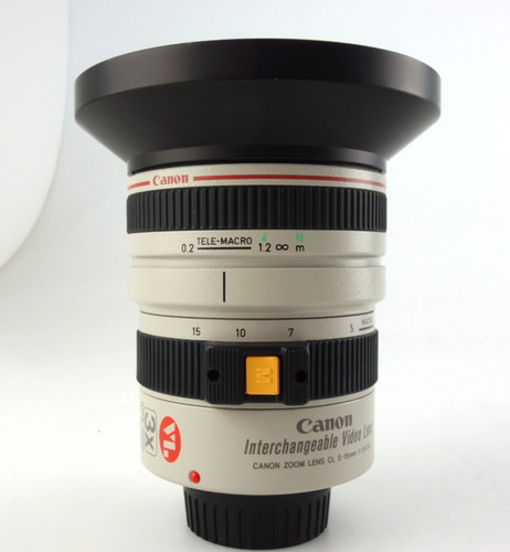 Canon obiettivo zoom 15 - cl, 5-15