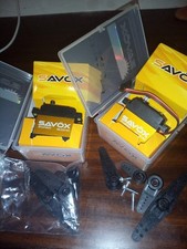 Servi 2 Savox SB2231 SG ingranaggi acciaio 40-55 kg usati