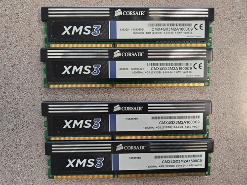 Corsair xms3 ddr3 4x2 - xms3, 8