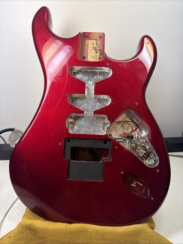 Stratocaster project red - project,