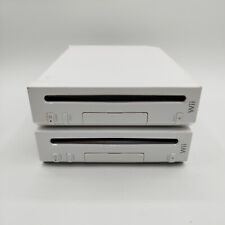 Lotto Console Originale Nintendo Wii Bianca Nera NON FUNZIONANTI X Ricambi