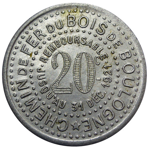 Monnaie nécessité cent - 20,