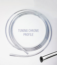 Profilo Cromato a Incastro per Auto 8 mm x 3 mt