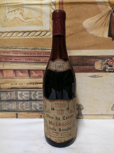 Vino 1982 nebbiolo - vino, delle