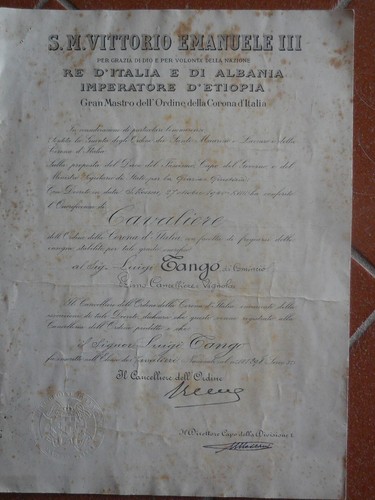 Attestato diploma per croce - diploma,