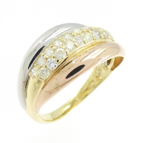 Autentico anello con diamanti