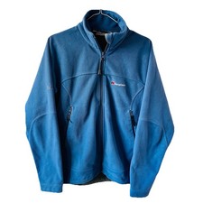 Giacca in pile blu chiaro