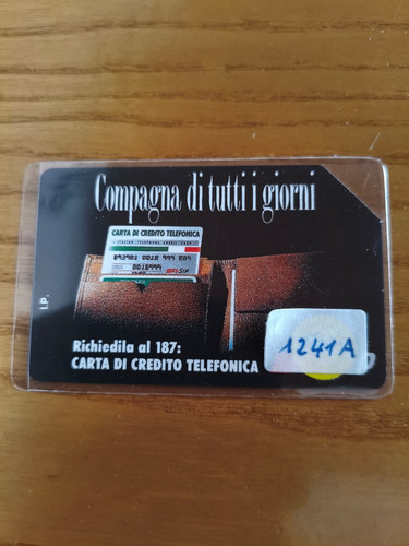 Scheda telefonica italia - telefonica,