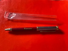 Penna a sfera vintage anni 90 pubblicitaria  , con mina da sostituire