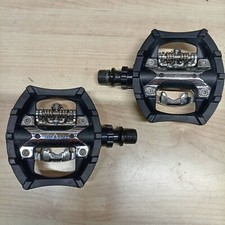 EXUSTAR E-PM811 pedali MTB GRAVEl TREKKING  doppi a sgancio flat spd