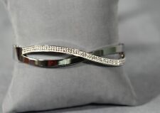 Bracciale donna in acciaio rigido / schiava