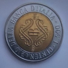 Moneta 500 lire regno - 500,