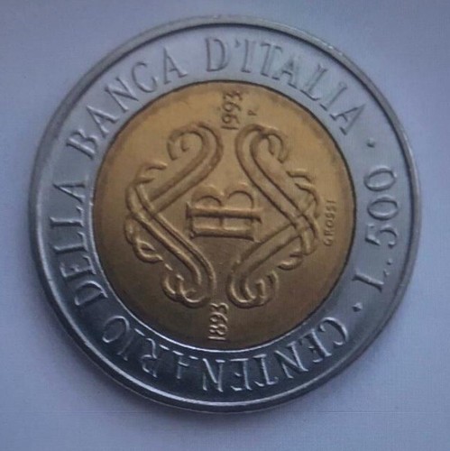 Moneta 500 lire regno - moneta,