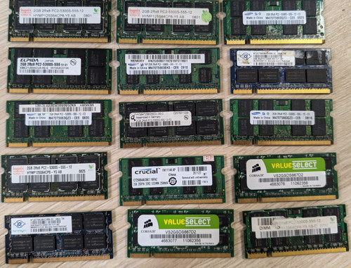Pezzi 2gb ram ddr2 pc2 - 15,