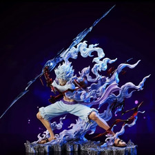 One Piece – Luffy Gear Five Nika Raiden Action Figure 25 cm