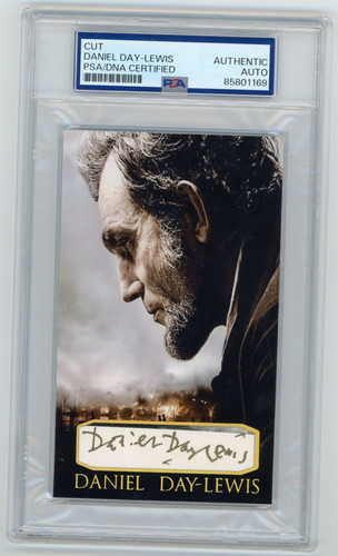 Autografo daniel day lewis - autografo,
