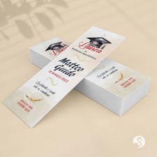 Segnaposto segnalibro laurea - segnaposto, "laurea